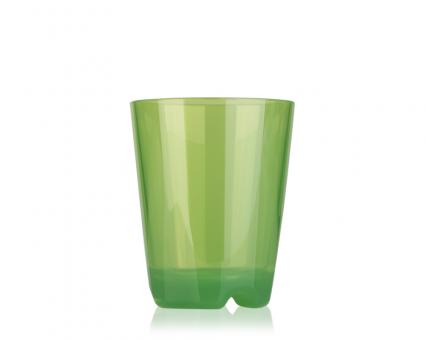 Trinkbecher (grün transparent), ca. 0,2 l 